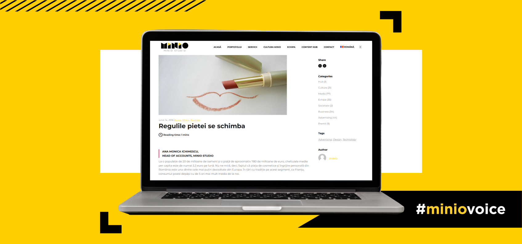 Regulile pietei se schimba Minio Studio